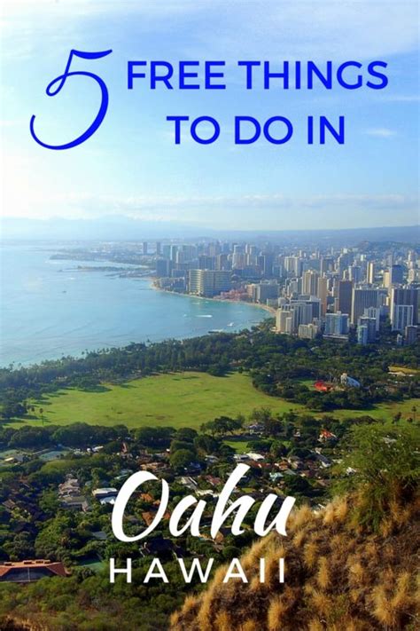 Free Things To Do In Oahu Hawaii The World Is A Book