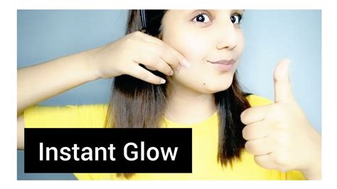 Instant Glowing Skin In 10 Minutes 2 Ingredients Only Youtube