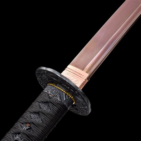 Handmade 1095 Spring Steel Real Katana Samurai Swords With Purple Blade