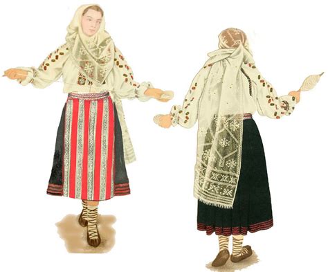 184branfata Traditional Romanian Folk Costume From Bran Flickr