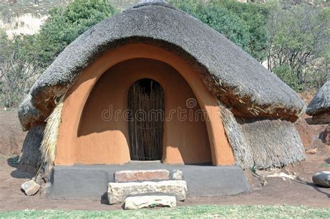 Basotho Hut A Ancient Clay Hut Of The Basotho Tribe South Africa