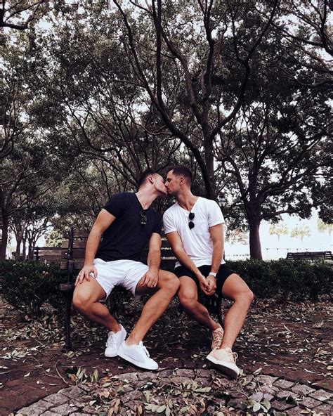 tumblr gay cute gay couples couples in love scruffy men men kissing gay aesthetic lgbt