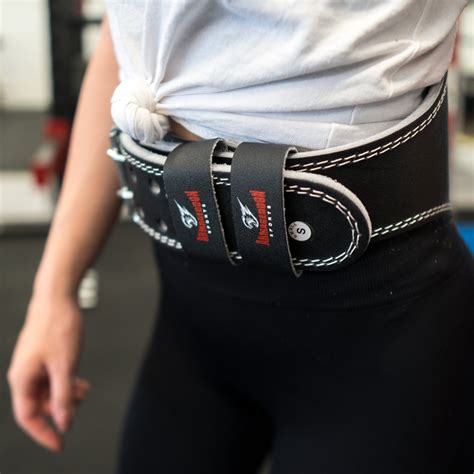 Weight Lifting Gym Belt Leather 6 Inch Wide Padded Men And Women