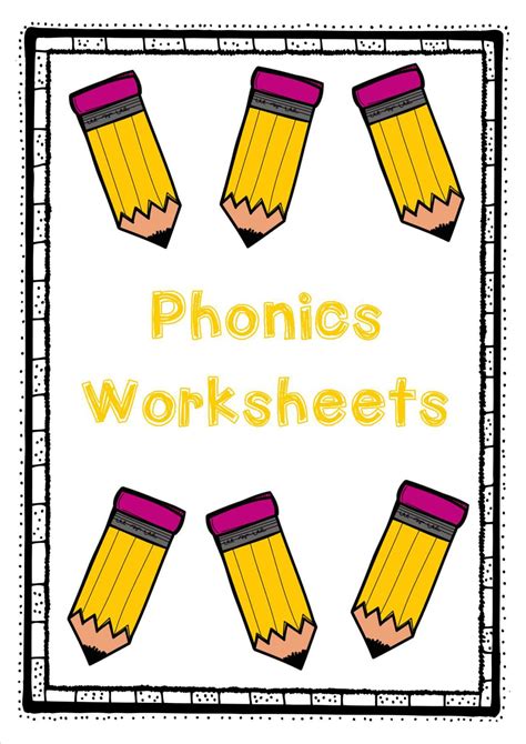 Phonics Worksheets Teacha