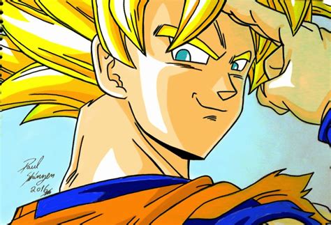 Deviantart is the world's largest online social community for artists and art enthusiasts, allowing people to connect. dibujo fan art goku de anime dragon ball z kai por shinzen ...
