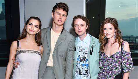 Ansel Elgort And Dane Dehaan Have A Double Date At Prada Show Anna Wood