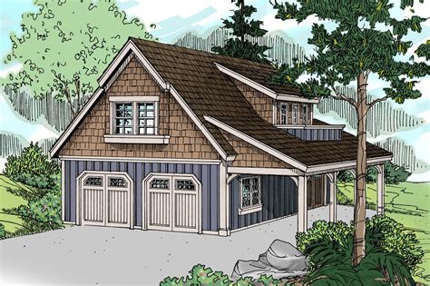 Craftsman House Plans Garage Living Associated Designs Home Plans