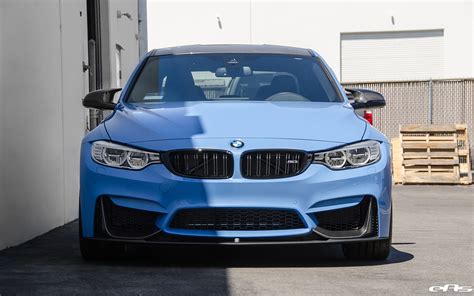 Yas Marina Blue Bmw M3 With A Competition Package Gets Ind Cosmetic