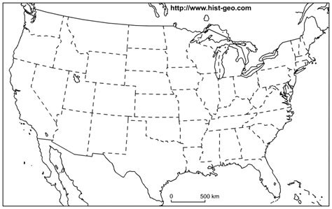 Blank Map Of The United States Printable Printable Us Maps