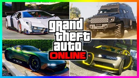 10 Vehicles You Absolutely Must Own In Gta Online Gta 5 Best Cars