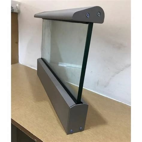 Balcony Panel Prism Aluminum Glass Railing For Malls Material Grade