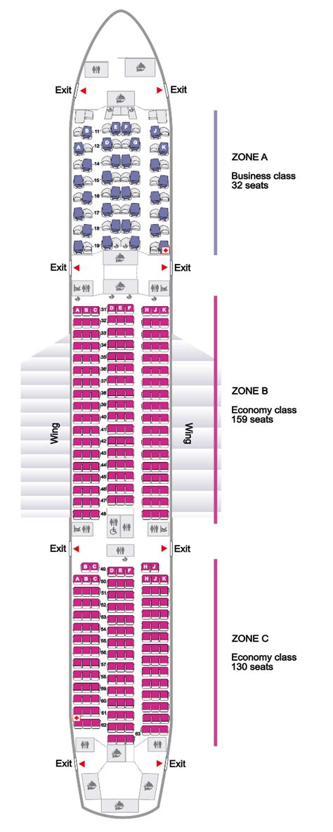 Airbus A350 900 Seat Plan Thai Airways Elcho Table