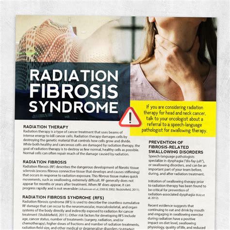 Radiation Fibrosis Syndrome Adult And Pediatric Printable Resources