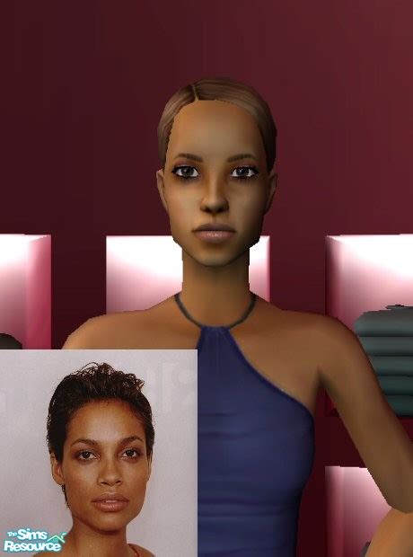 The Sims Resource Rosario Dawson