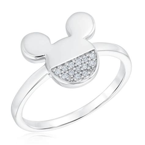mickey mouse engagement ring