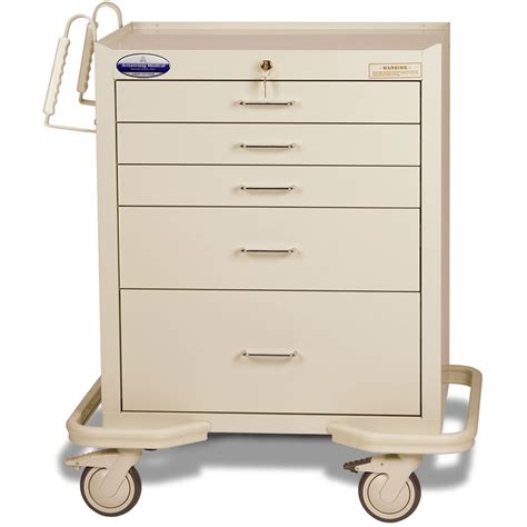 Standard Steel Solid Color Anesthesia Carts Procedure Carts Mobile