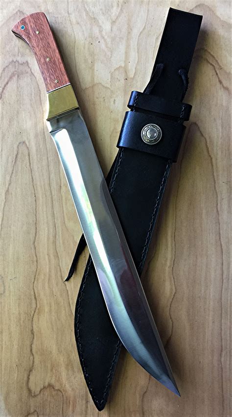 1067 Large Machete Style Knife Axen Knives