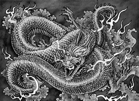 Japanese Dragon Art Wallpapers Top Free Japanese Dragon Art