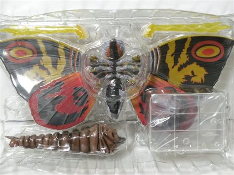 Shmonsterarts Mothra And Mothra Larva Figures Special Color Ver