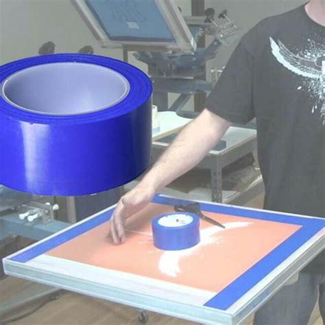 Premium Silk Screen Printing Blue Blockout Tape 8 Rolls2x108ft