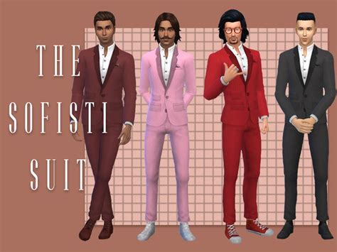 Sims 4 Boy Suits