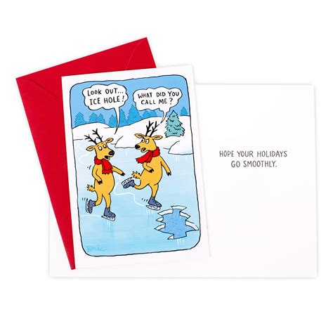 Hallmark Shoebox Funny Boxed Christmas Cards Assortment 4 Designs 24