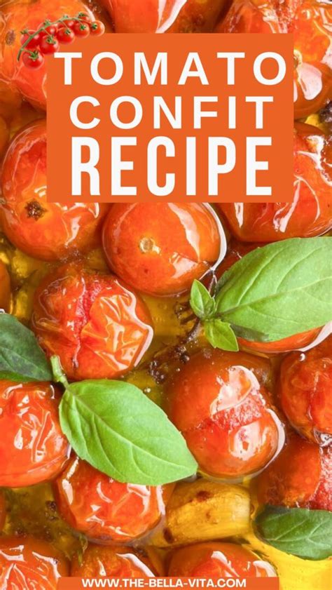 How To Make Tomato Confit Easy Tomato Recipe