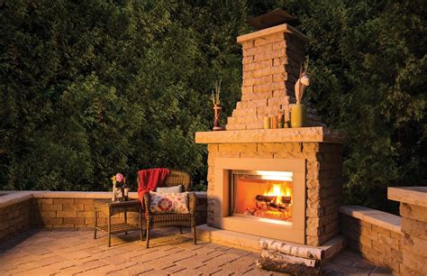 Claremont Outdoor Fireplace Kit Cromwell Concrete