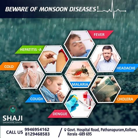 Beware Of Monsoon Diseases And Take Suitable Precautions