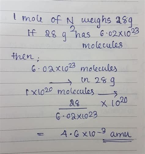 If The Value Of Avogadro S Number Is Changed To1 0 X 1020 What Would
