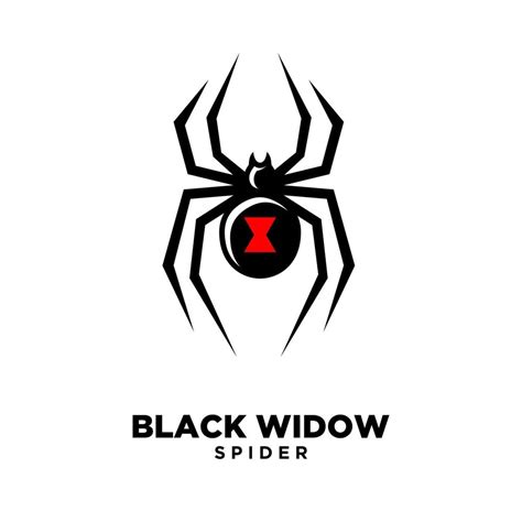 Red Black Widow Spider Logo Icon Design 2373410 Vector Art At Vecteezy