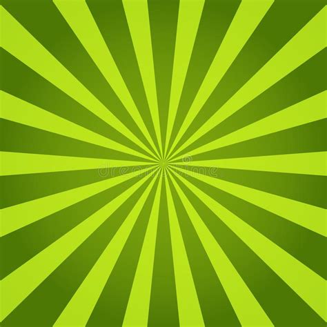 Green Abstract Ray Burst Background Gradient Vector