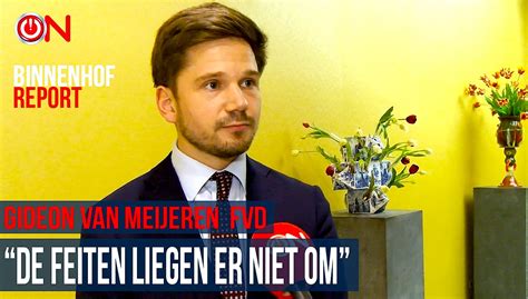 Gideon Van Meijeren Forum Voor Democratie “de Feiten Liegen Er Niet Om” Foto Youtube Rob