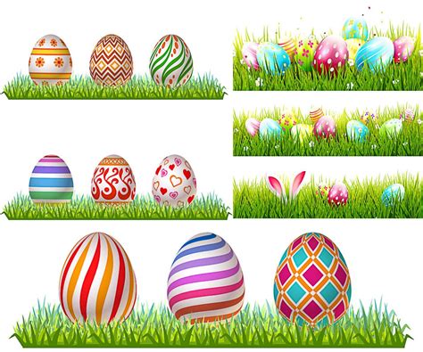 Pin On Easter Cards Backgrounds Banners Eggs Templates In Vector
