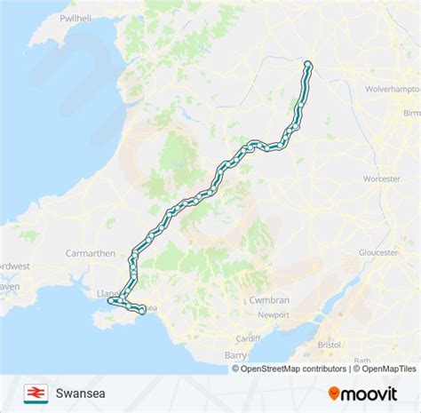 Transport For Wales Route Schedules Stops And Maps Swansea Updated