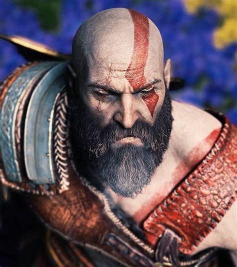 Kratos God Of War Santa Monica Arte Viking Medieval Tattoo Nerd
