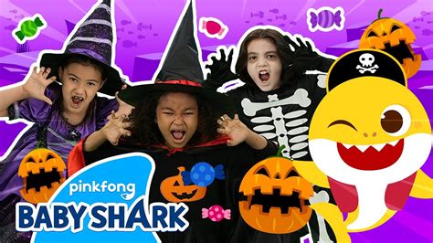 Lets Dance With Halloween Sharks Dance Along With Baby Shark Baby