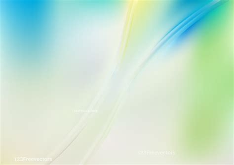 Blue Green and White Background Vector Art