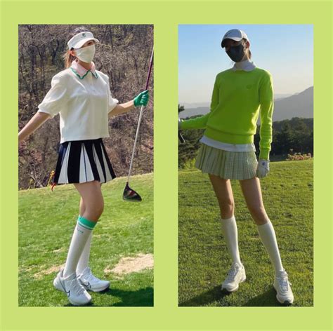 ゴルフは韓国セレブのステータス！女優＆アイドルのおしゃれなゴルフウェアを調査 ファッション elle [エル デジタル]