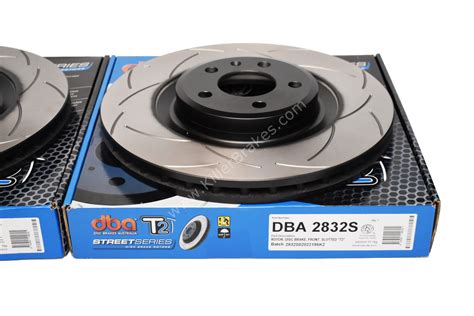 Front Audi S4 S5 B8 Dba2832s Brake Discs 345x30mm T2 Series Slotted New