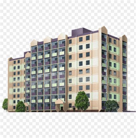 Free Download Hd Png Building Png Apartment Building Transparent