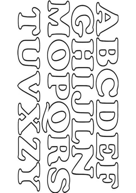 Abc Letras Do Alfabeto Para Imprimir Moldes Do Alfabeto Lindos