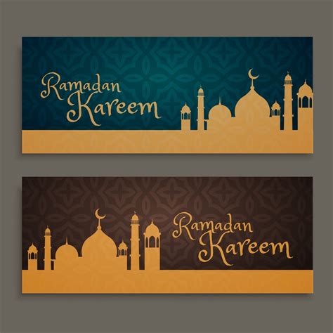 Vector Background Spanduk Ramadhan Lawang Habang