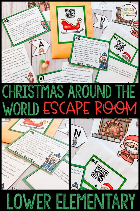 Free Christmas Escape Room Printable Printable Word Searches