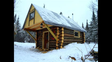 Cozy Log Cabin How I Built It For Less Than 500 Youtube