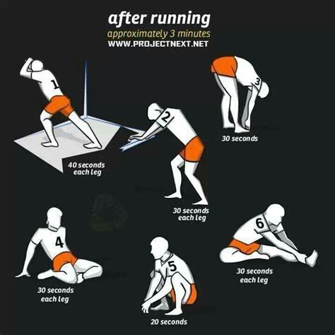 Stretches After Running For 3mins After Running Running Tips Running