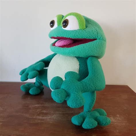 Frog Foam Puppet Theaterpuppets Special Professional Stage Etsy