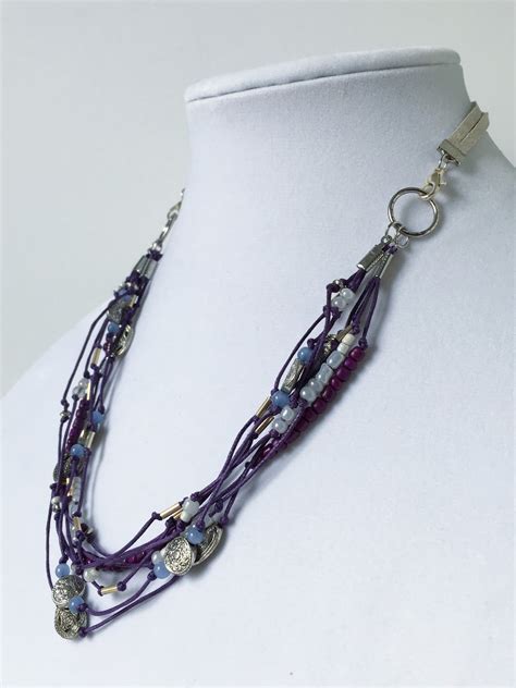 Make It Your Own Jewelry Leather And Cord Necklace