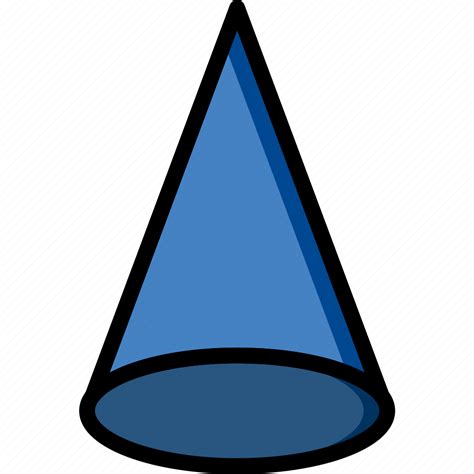 Cone Drawing Form Geometry Shape Icon Download On Iconfinder