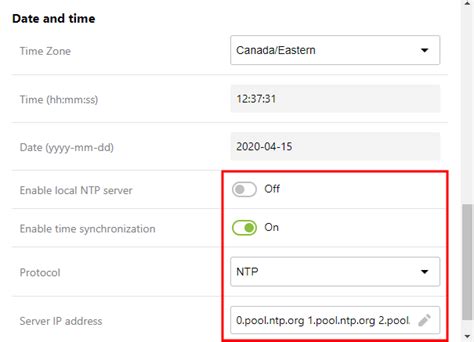 Setup Local Ntp Or Another Synchronization Server